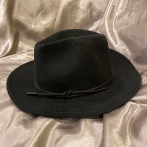 Wool Wide Brim Fedora Hat